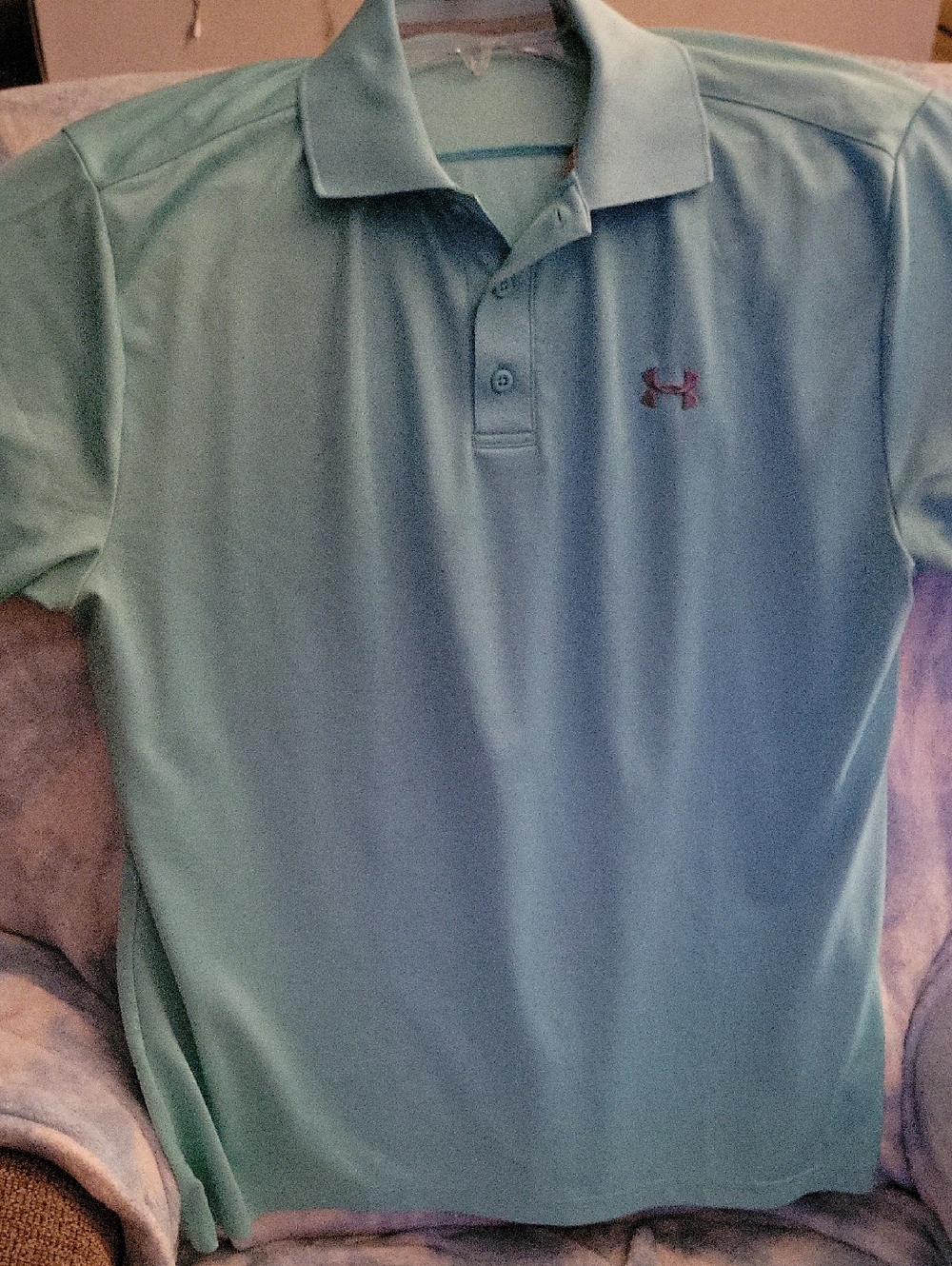 Under Armour Men’s Sky Blue Polo Shirt